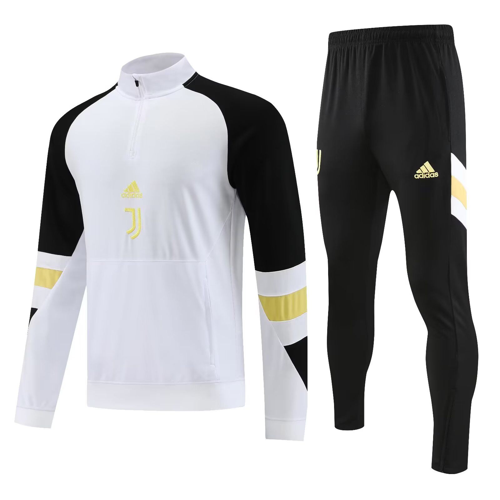 AAA Quality Juventus 23/24 Tracksuit - White/Black